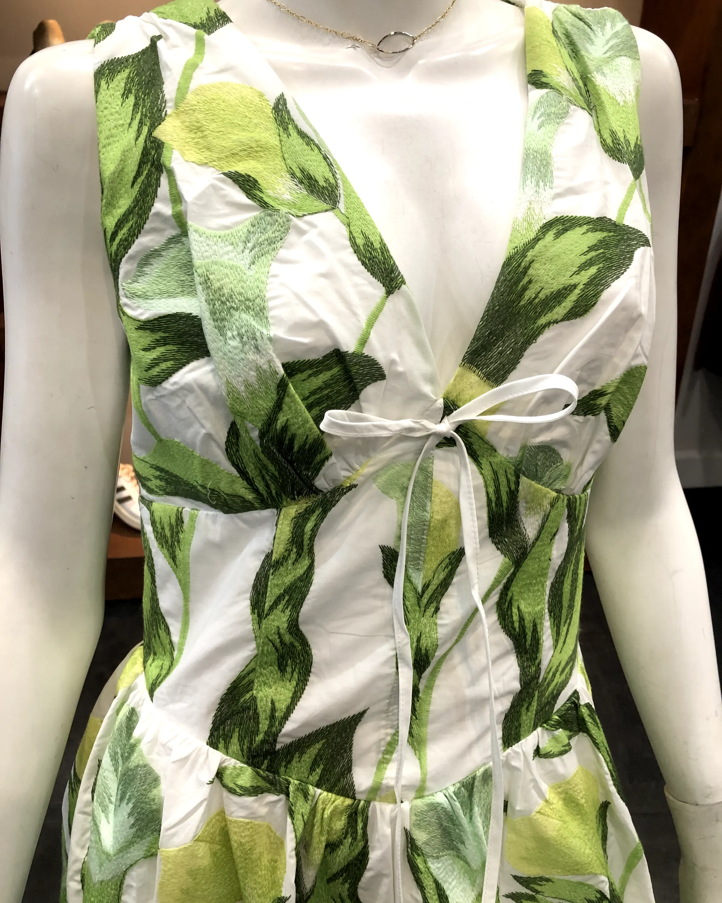 Adelyn Rae Penelope Faux Corset Sundress