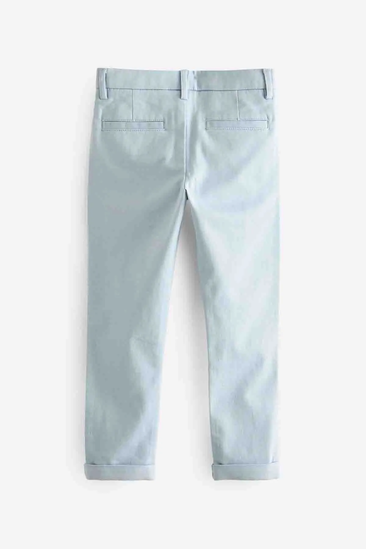 Blue Skinny Fit Stretch Chino Trousers