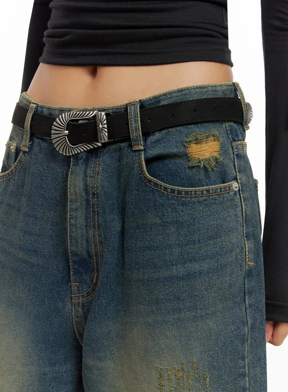 Chic Buckle Belt IO409