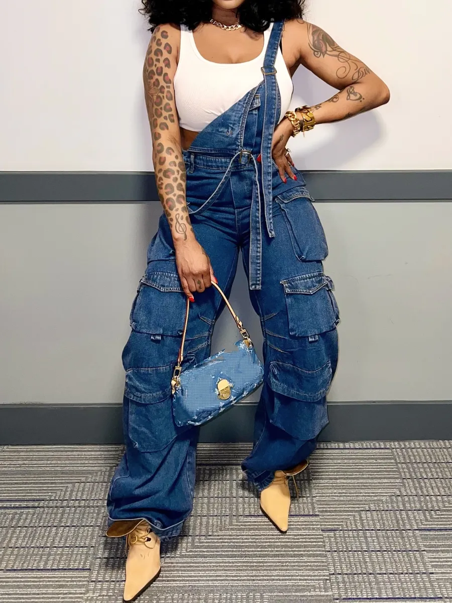 Chic Cargo Jumpsuit