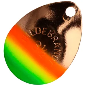 Hildebrandt Colorado Blades - #3.5 - Copper Red Chartreuse Green