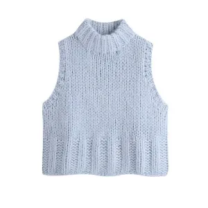KNIT SWEATER VEST