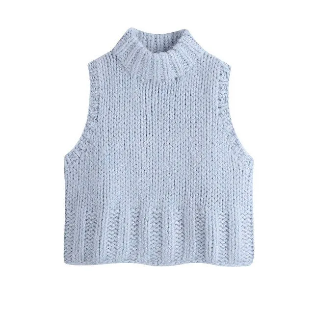 KNIT SWEATER VEST